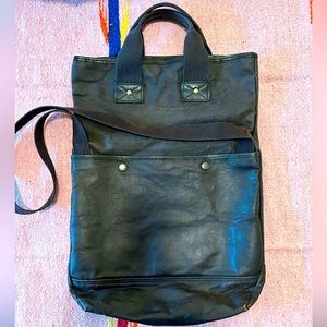 rag and bone, over the shoulder, oilcloth tote bag